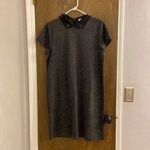 Loft dress with classic collar